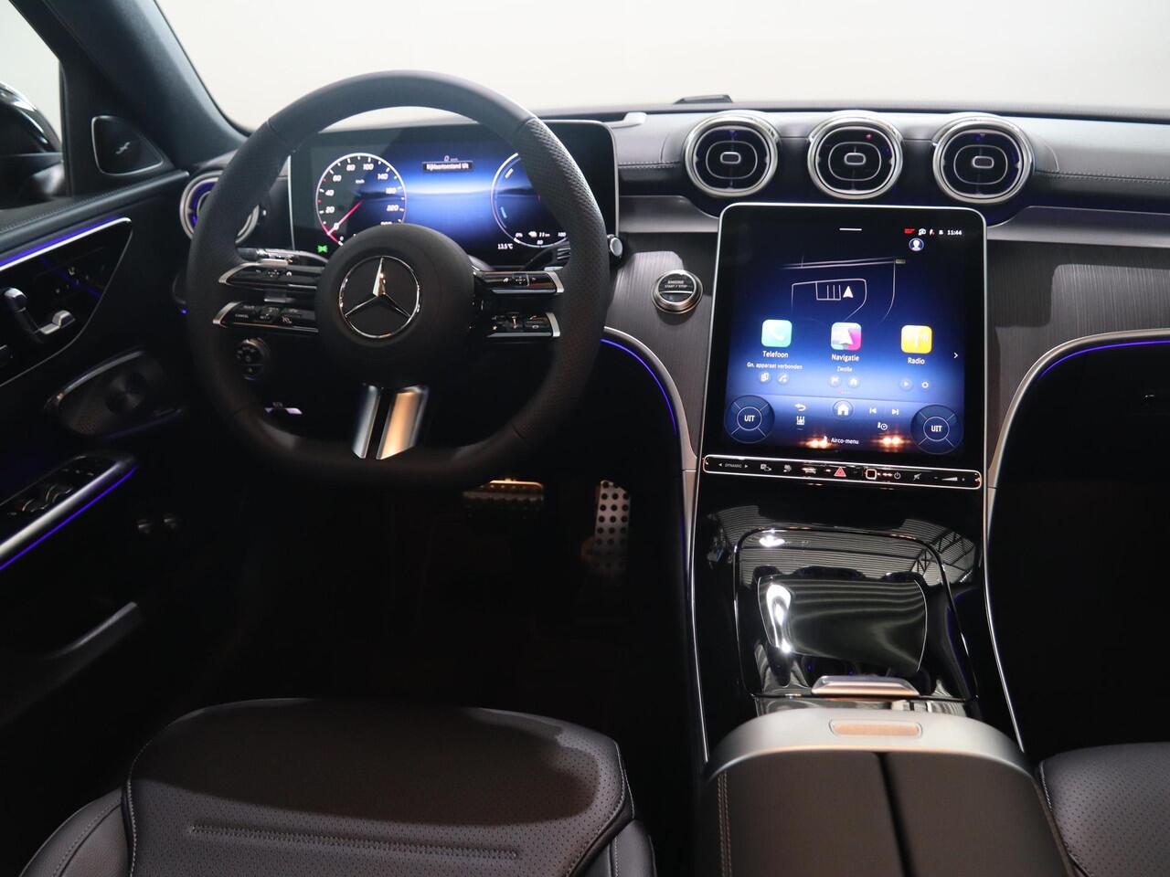 Mercedes-Benz C-KLASSE Estate 300e Business Solution AMG | Panoramaschuifdak | Nightpakket | Burmester | Head-Up |