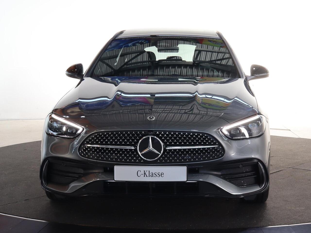 Mercedes-Benz C-KLASSE Estate 300e Business Solution AMG | Panoramaschuifdak | Nightpakket | Burmester | Head-Up |