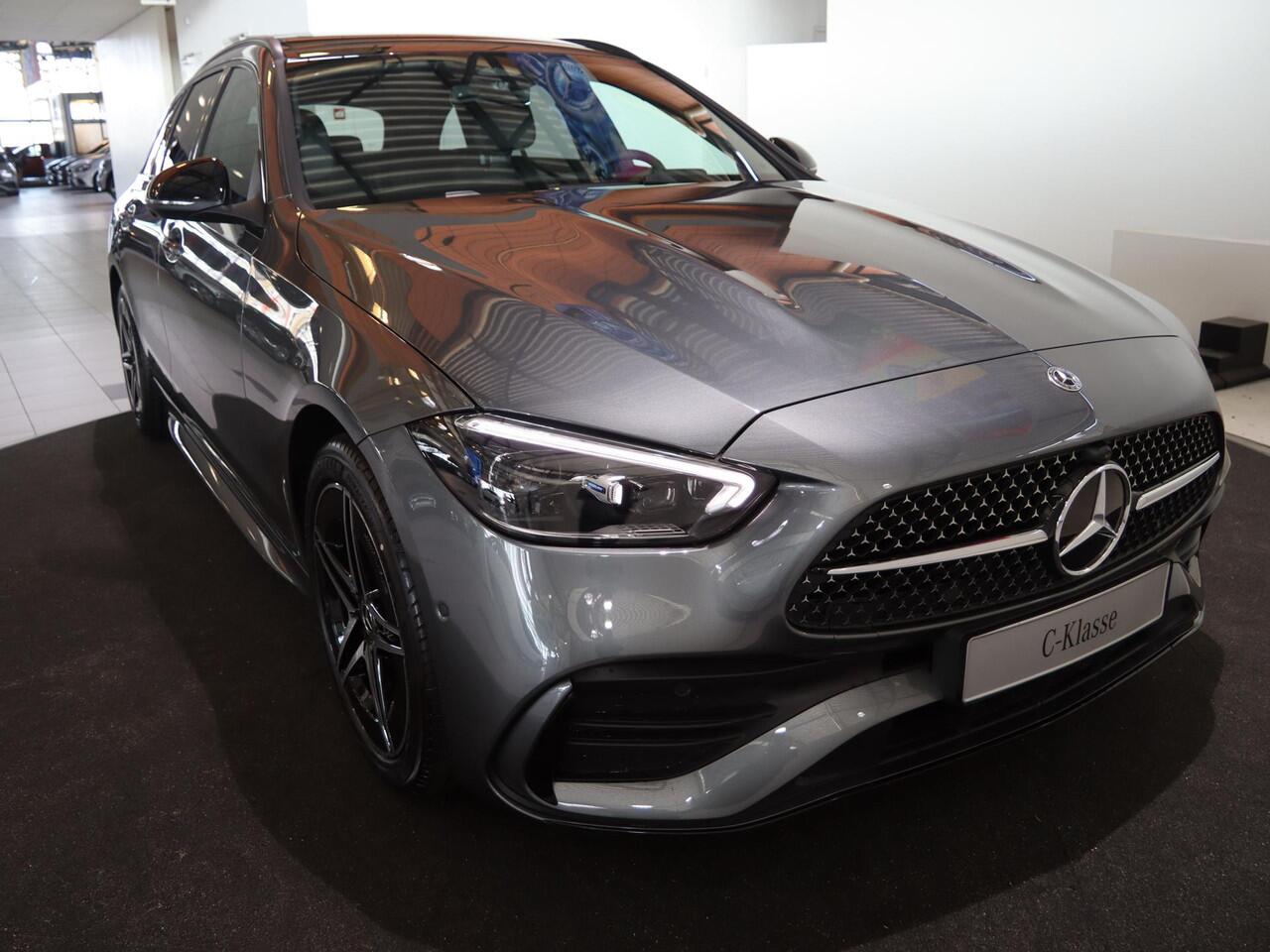 Mercedes-Benz C-KLASSE Estate 300e Business Solution AMG | Panoramaschuifdak | Nightpakket | Burmester | Head-Up |