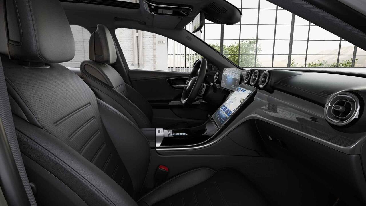 Mercedes-Benz C-KLASSE Estate 300e Business Solution AMG | Panoramaschuifdak | AMG-line Plus | Burmester | Head-Up | Trekhaak |