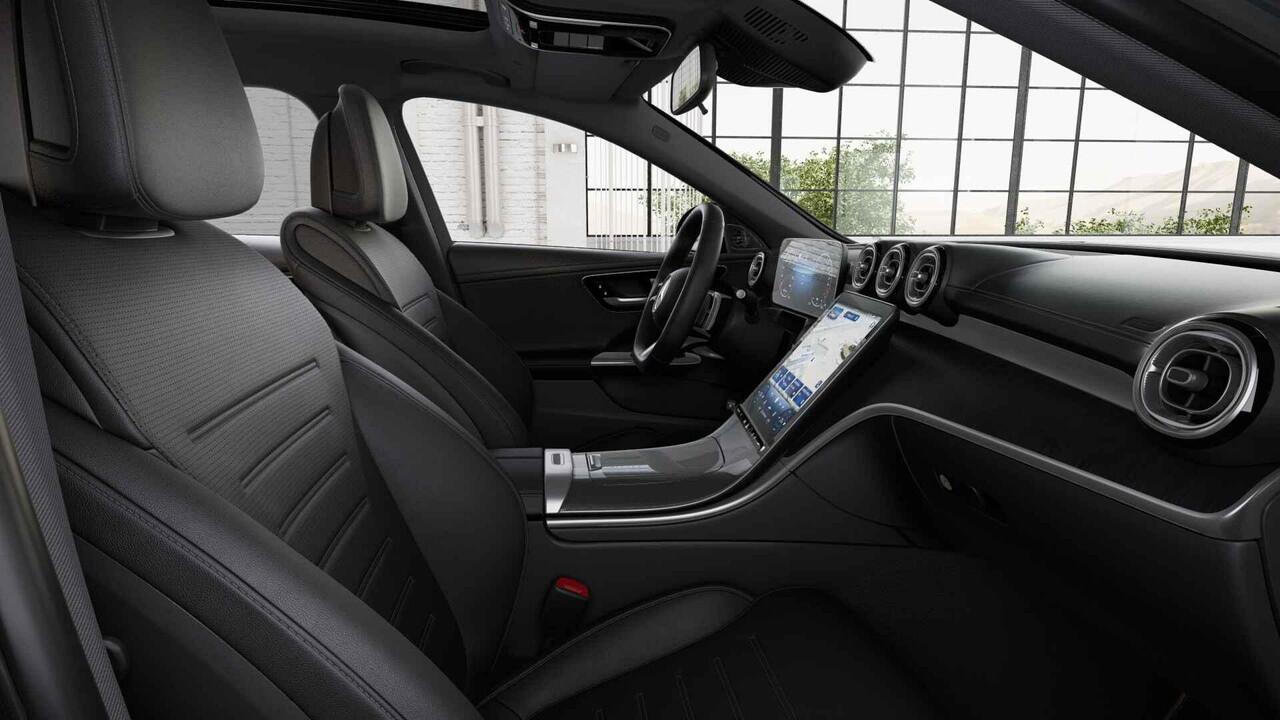 Mercedes-Benz C-KLASSE Estate 300e Business Solution AMG | AMG line PLUS | Head-Up | Rijassistentiepakket Plus | Trekhaak | Burmester |