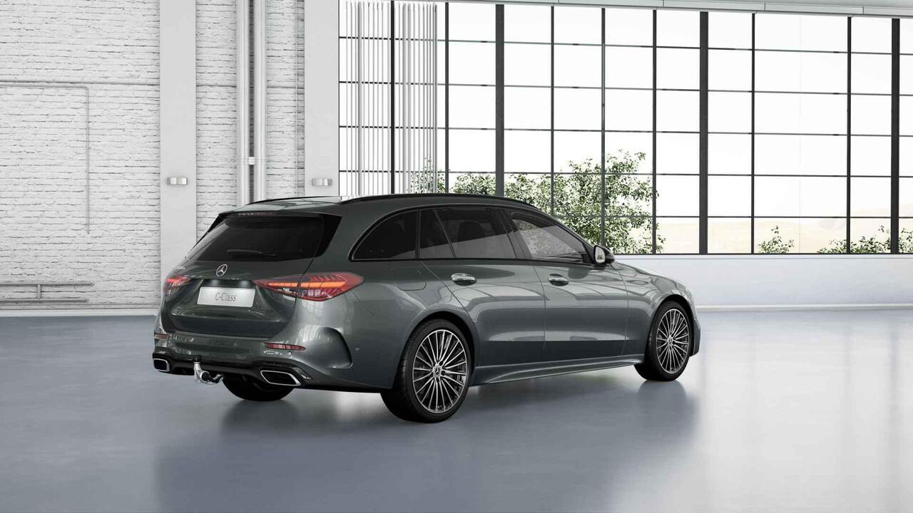 Mercedes-Benz C-KLASSE Estate 300e Business Solution AMG | AMG line PLUS | Head-Up | Rijassistentiepakket Plus | Trekhaak | Burmester |