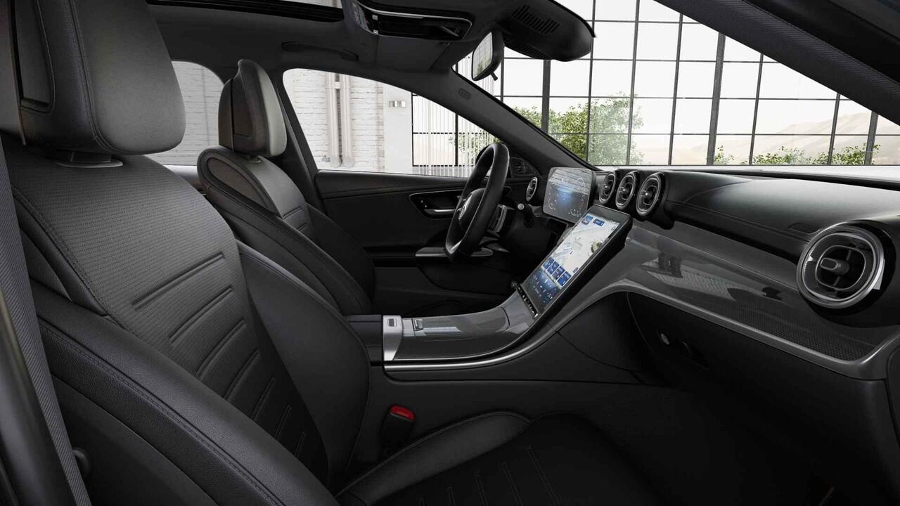 Mercedes-Benz C-KLASSE Estate 300e Business Solution AMG | Panoramaschuifdak | Nightpakket | Burmester | Head-Up |