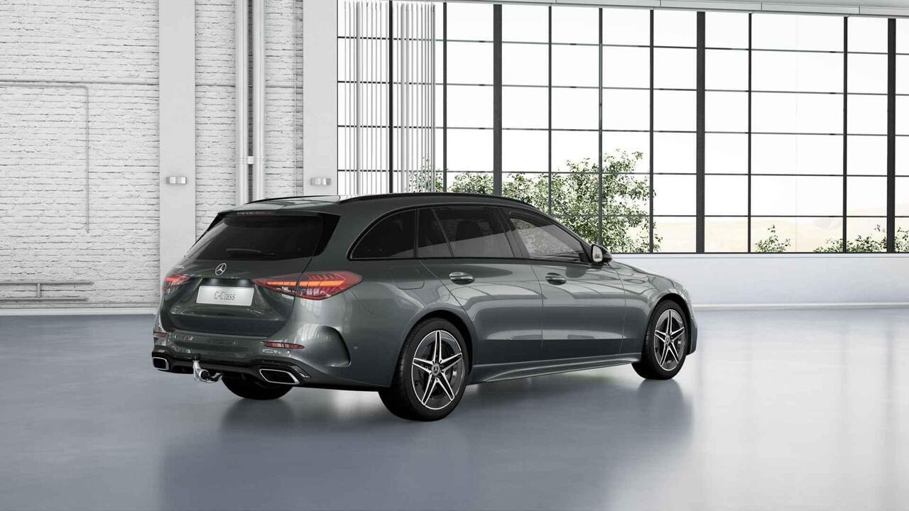 Mercedes-Benz C-KLASSE Estate 300e Business Solution AMG | Panoramaschuifdak | Nightpakket | Burmester | Head-Up | Digital Light |