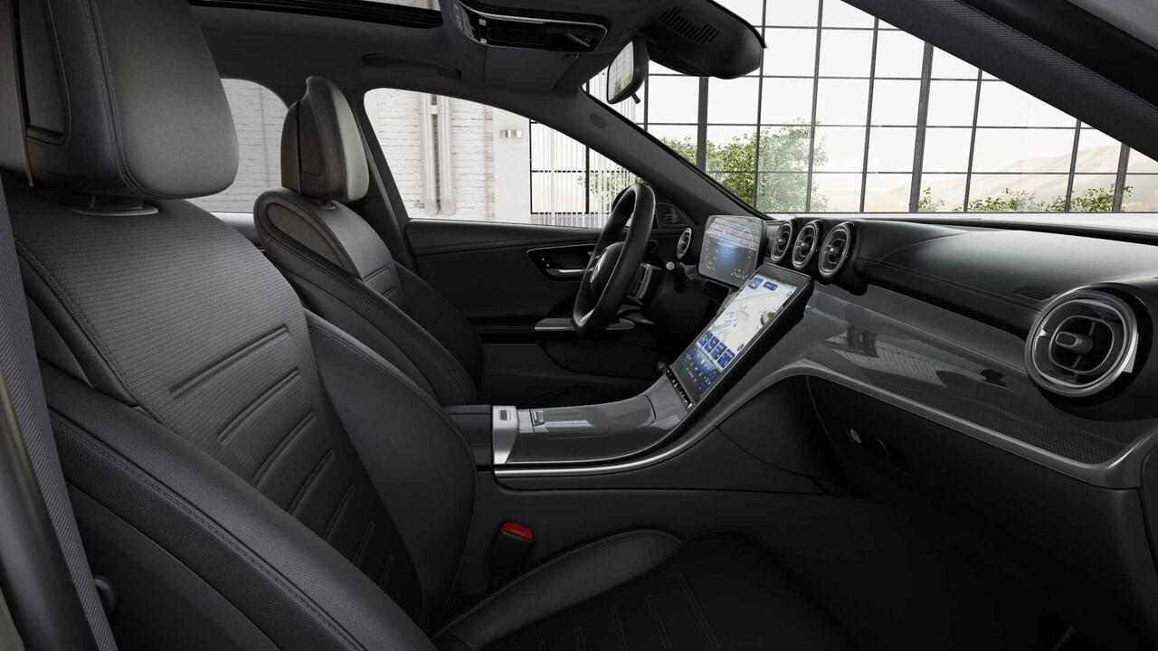 Mercedes-Benz C-KLASSE Estate 300e Business Solution AMG | Panoramaschuifdak | Trekhaak | Nightpakket | Burmester | Head-Up |