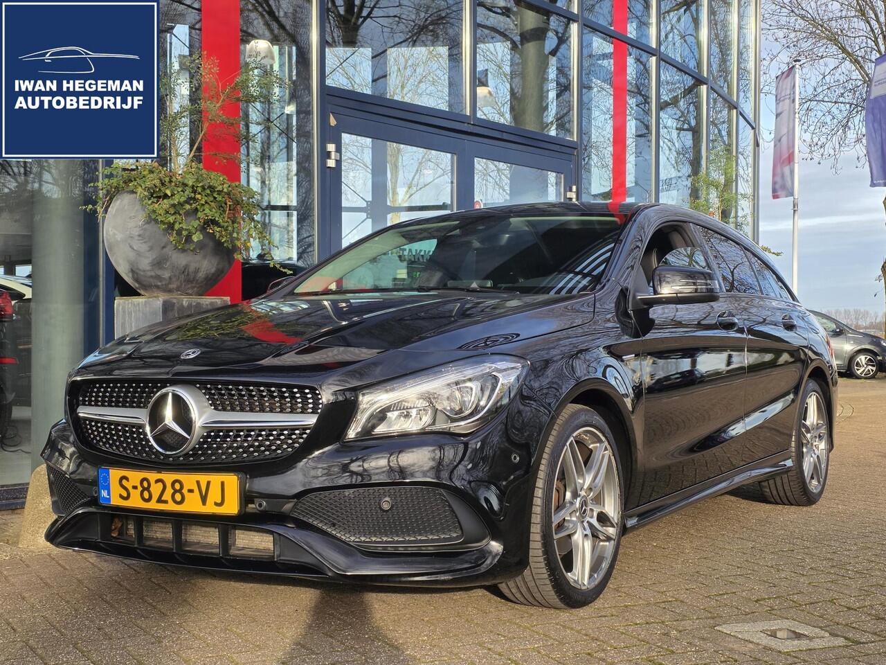 Mercedes-Benz CLA-KLASSE Shooting Brake 180 Edition AUTOMAAT | Navigatie | Leer | Airco | Sportstoelen | Licht metalen velgen