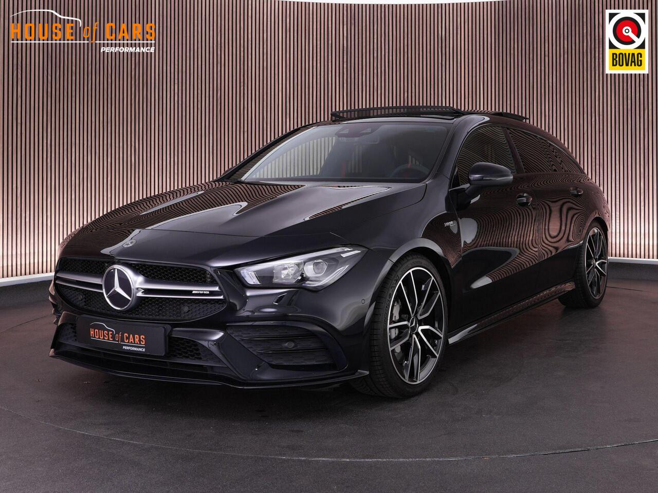 Mercedes-Benz CLA-KLASSE 35 AMG 306pk 4MATIC Premium Plus |panoramadak|Burmester|HUD|BLIS|Apple Carplay|stoelverwarming|parkeercamera|adaptive cruise control|clima control|