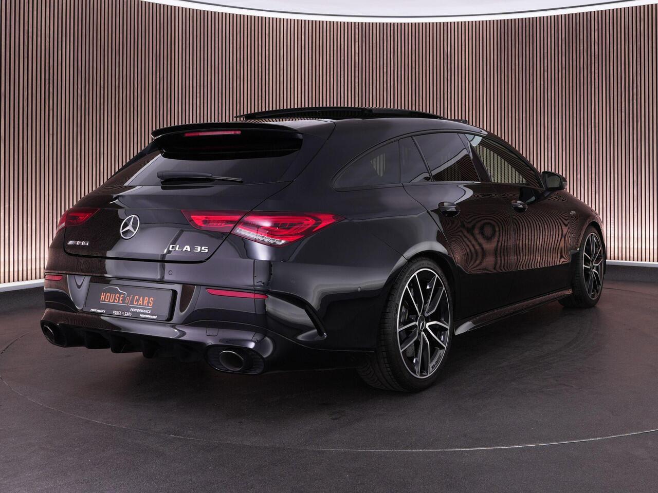 Mercedes-Benz CLA-KLASSE 35 AMG 306pk 4MATIC Premium Plus |panoramadak|Burmester|HUD|BLIS|Apple Carplay|stoelverwarming|parkeercamera|adaptive cruise control|clima control|