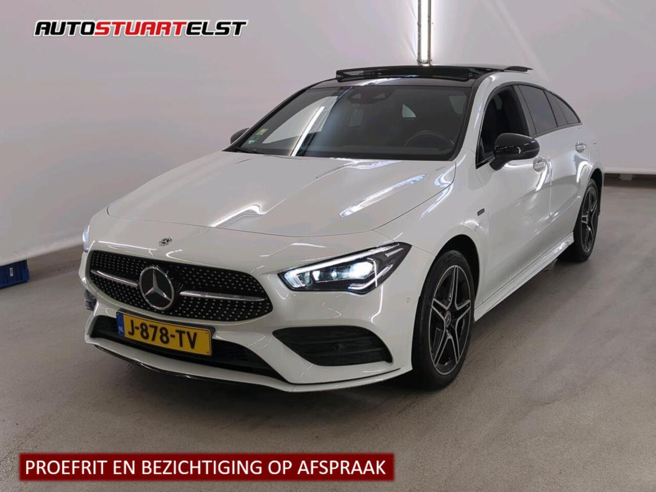 Mercedes-Benz CLA-KLASSE Shooting Brake 250 e Business Solution AMG Limited 1e Eigenaar | Dealer Onderh | NL-Auto | BTW | Pano | Sfeer | WideScreen | Memory | Stoelverwarming | Elek Stoel/Klep | Matrix Led | 1 LaadKabel | Climate | Navi | Cruise | PDC