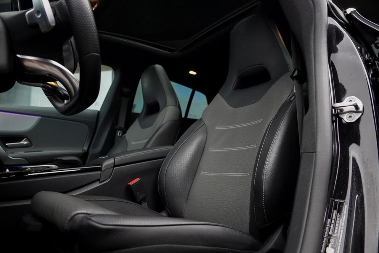 Mercedes-Benz CLA-KLASSE 250e AMG Line / Pano / Sfeerverlichting / SOH 96,1 / Stoelverwarming+Ventilatie / Leder / HUD