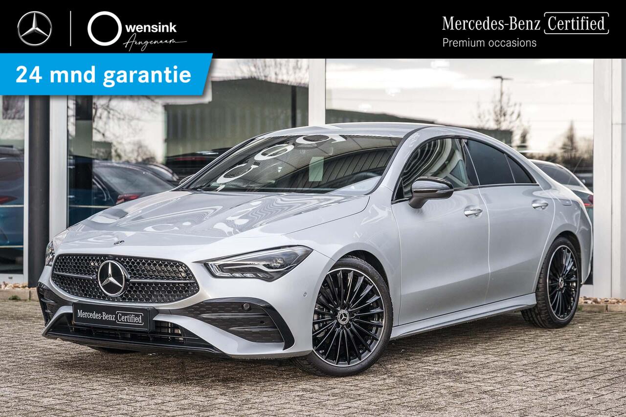 Mercedes-Benz CLA-KLASSE 180 AMG Line | Night Pakket | Sfeerverlichting | 19" Multispaaks velgen | Stoelverwarming |