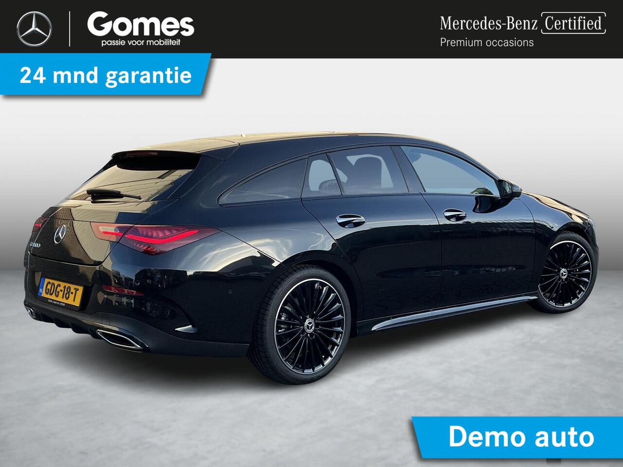 Mercedes-Benz CLA-KLASSE Shooting Brake 180 Star Edition AMG | Night Pakket | Panoramadak | MULTIBEAM LED Koplampen | Dodehoekassistent | Apple CarPlay | Android Auto | Stoelverwarming | Sfeerverlichting | Elektrische Achterklep | Achteruitrijcamera