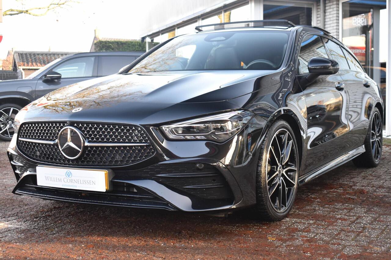 Mercedes-Benz CLA-KLASSE Shooting Brake 180 AMG Sfeer Pano HUD Elc. Stoelen 360 Camera