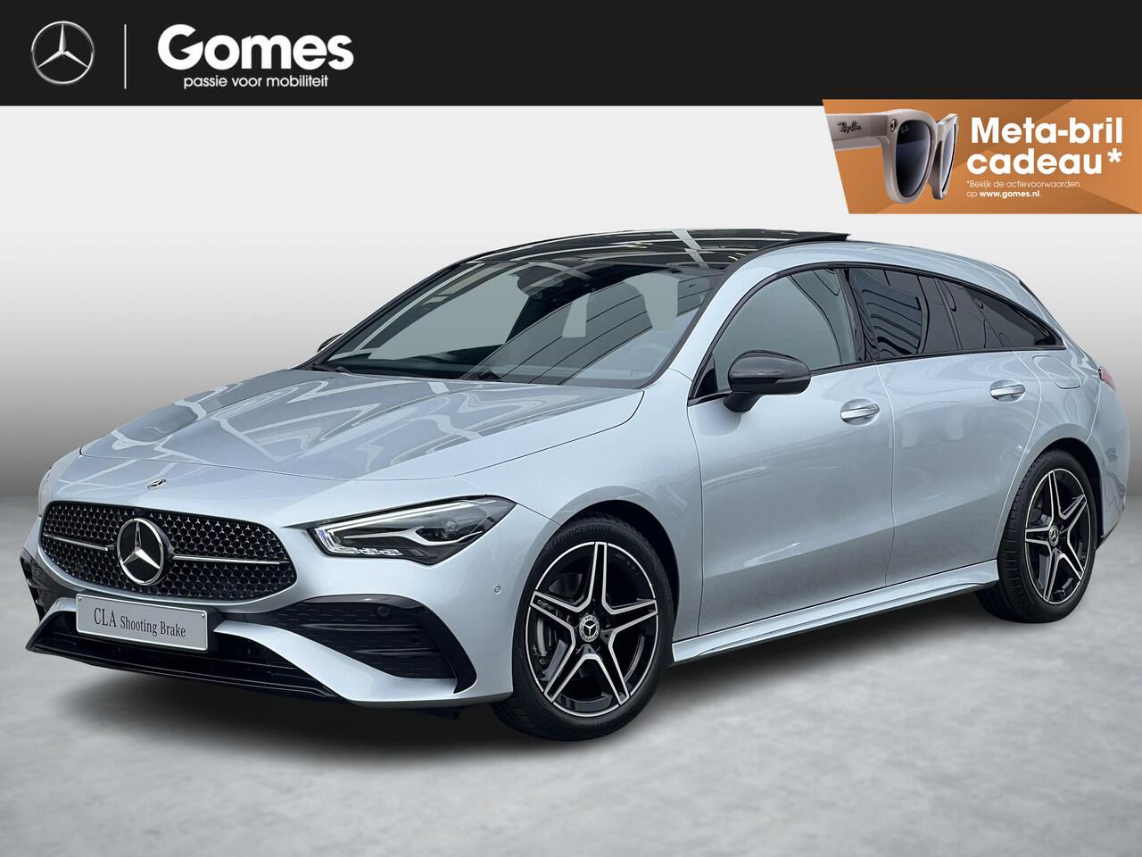 Mercedes-Benz CLA-KLASSE Shooting Brake 180 Star Edition AMG LIMITED | Night Pakket | Panoramadak | Trekhaak | Apple CarPlay | Android Auto | Sfeerverlichting | Stoelverwarming | Achteruitrijcamera | Parkeersensoren | Elektrisch inklapbare buitenspiegels
