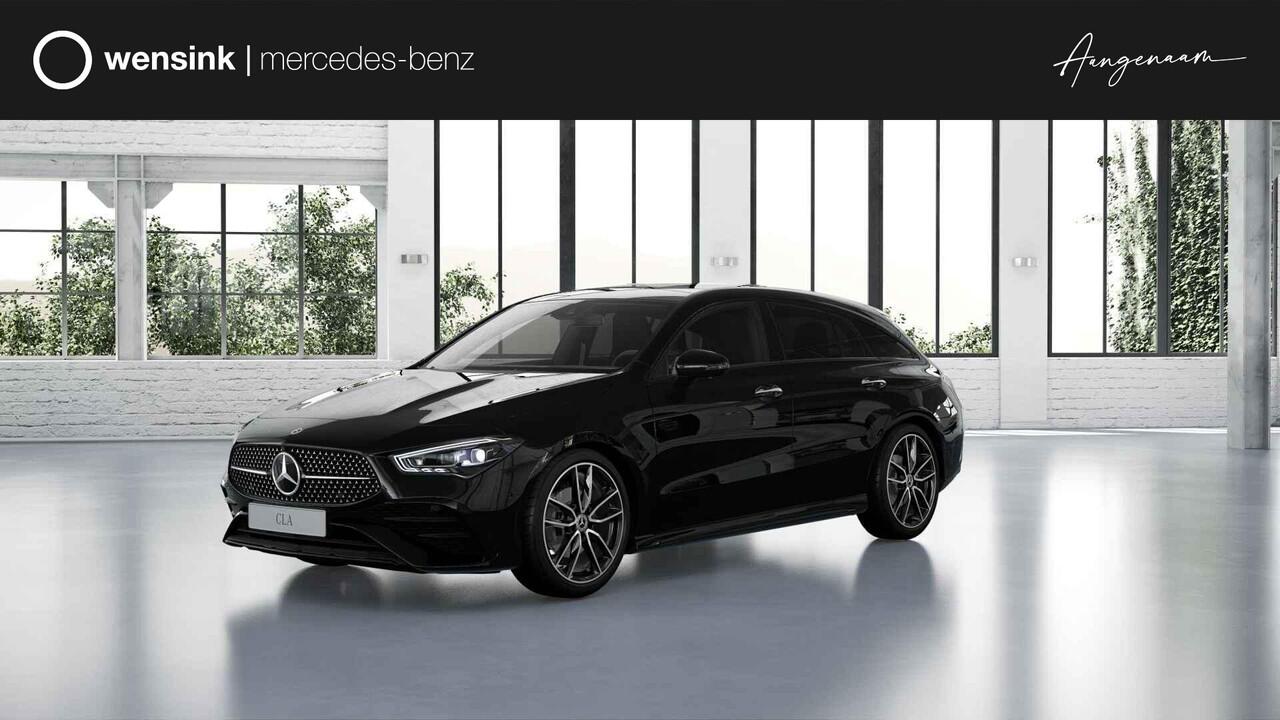 Mercedes-Benz CLA-KLASSE Shooting Brake 180 Business Solution AMG | AMG Line Plus | Nightpakket | Head-up display | 360° camera | Dodehoekassistent | 19 inch AMG Velgen |