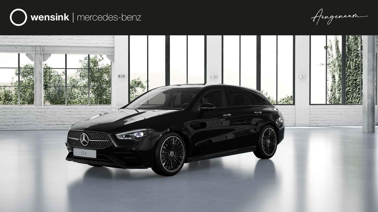 Mercedes-Benz CLA-KLASSE Shooting Brake 180 Business Solution AMG | AMG Line Plus | Nightpakket | Head-up display | 360° camera | Dodehoekassistent | 19 inch AMG Velgen |