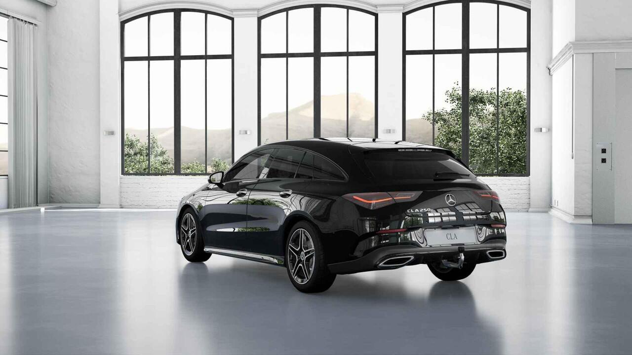 Mercedes-Benz CLA-KLASSE Shooting Brake 250e Business Solution AMG | Panoramaschuifdak | Burmester | Night | Rijassistentiepakket | 360°-camera