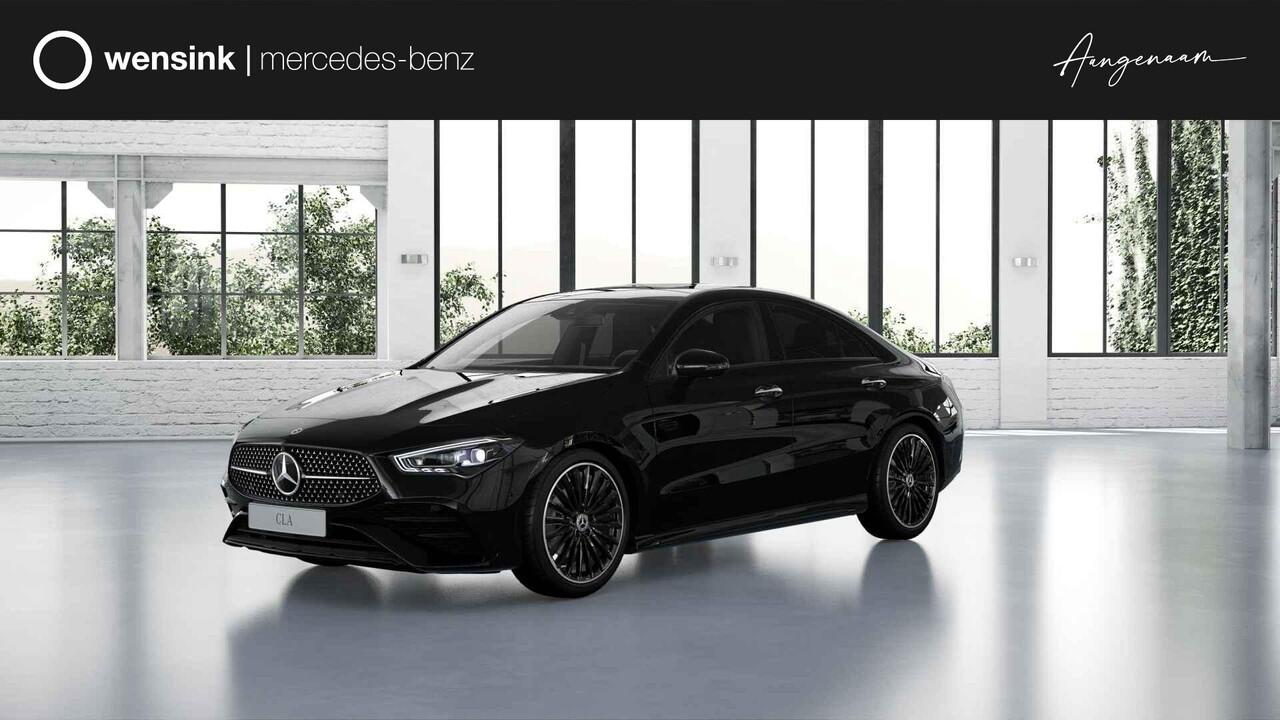 Mercedes-Benz CLA-KLASSE 180 Business Solution AMG | Panoramaschuifdak | AMG Line Plus | Head-up display | Nightpakket | 360° camera | Dodehoekassistent |