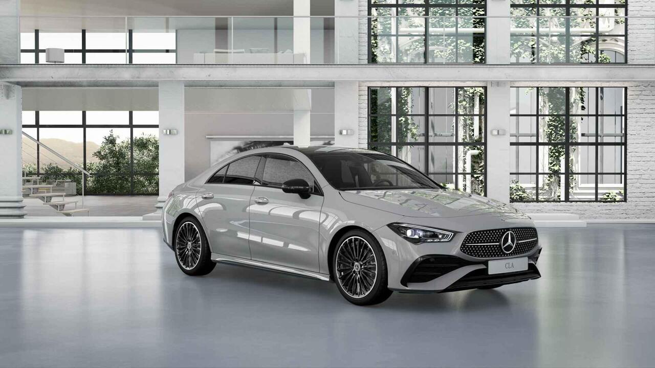 Mercedes-Benz CLA-KLASSE 180 Business Solution AMG | Panoramaschuifdak | AMG Line Plus | Head-up display | Nightpakket | 360° camera | Dodehoekassistent |