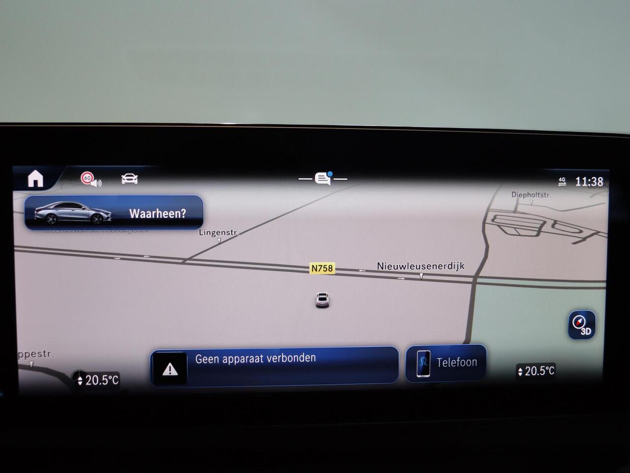 Mercedes-Benz CLA-KLASSE 180 Star Edition AMG Line | Panoramaschuifdak | DISTRONIC | Nightpakket | Achteruitrijcamera |