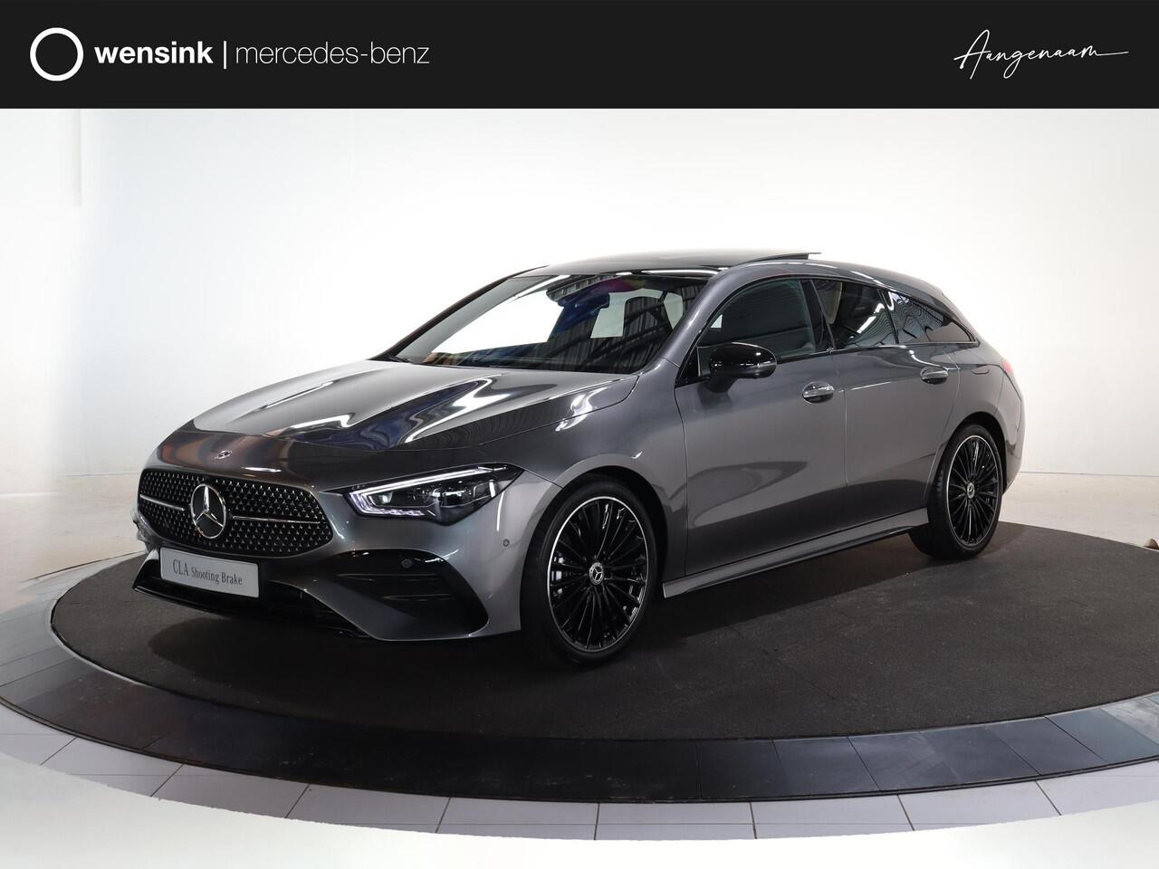 Mercedes-Benz CLA-KLASSE 180 Shooting Brake Business Solution AMG | Panorama-schuifdak | Trekhaak | Dode hoek | 360°-camera| Stoelverwarming
