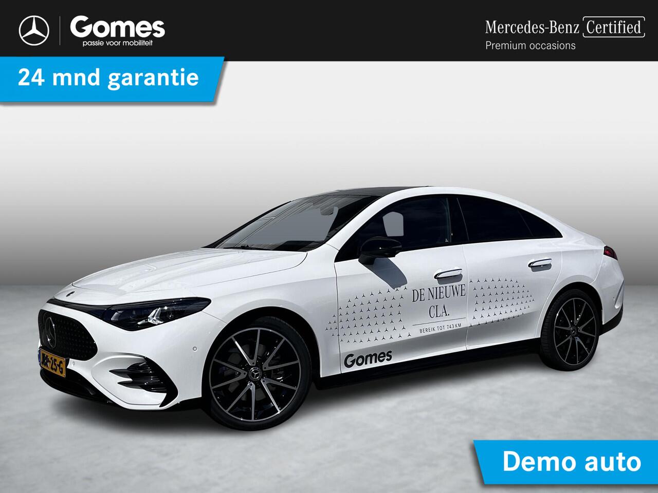 Mercedes-Benz CLA-KLASSE 250+ Launch Edition | AMG Line | Night Pakket | Panoramadak | MULTIBEAM LED Koplampen | DISTRONIC Afstandsassistent | Dodehoekassistent | Elektrisch Verstelbare Stoelen + Memory | Stoelverwarming | Sfeerverlichting