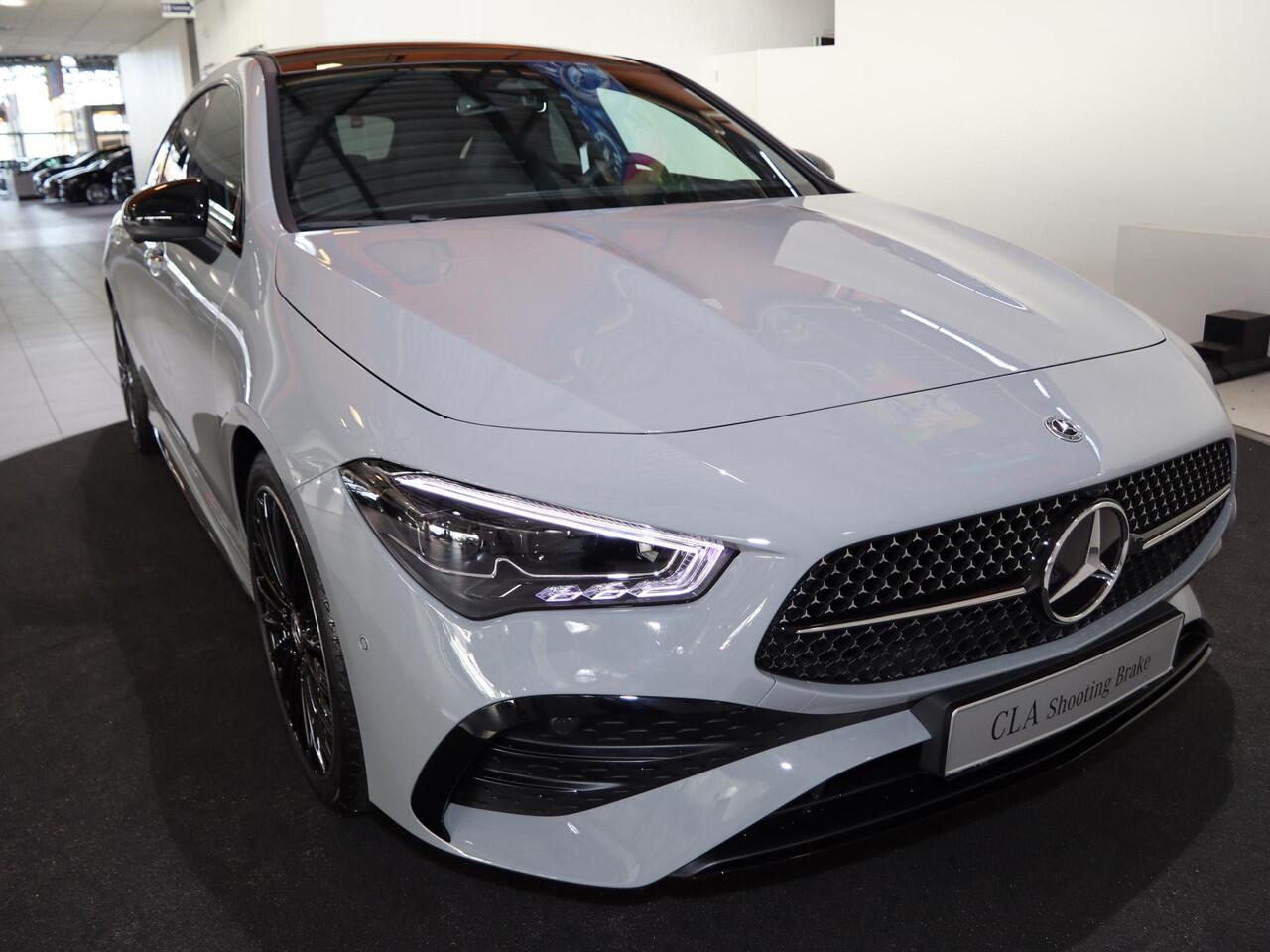Mercedes-Benz CLA-KLASSE Shooting Brake 180 Business Solution AMG | AMG Line Plus | Nightpakket | Head-up display | 360° camera | Dodehoekassistent | 19 inch AMG Velgen |