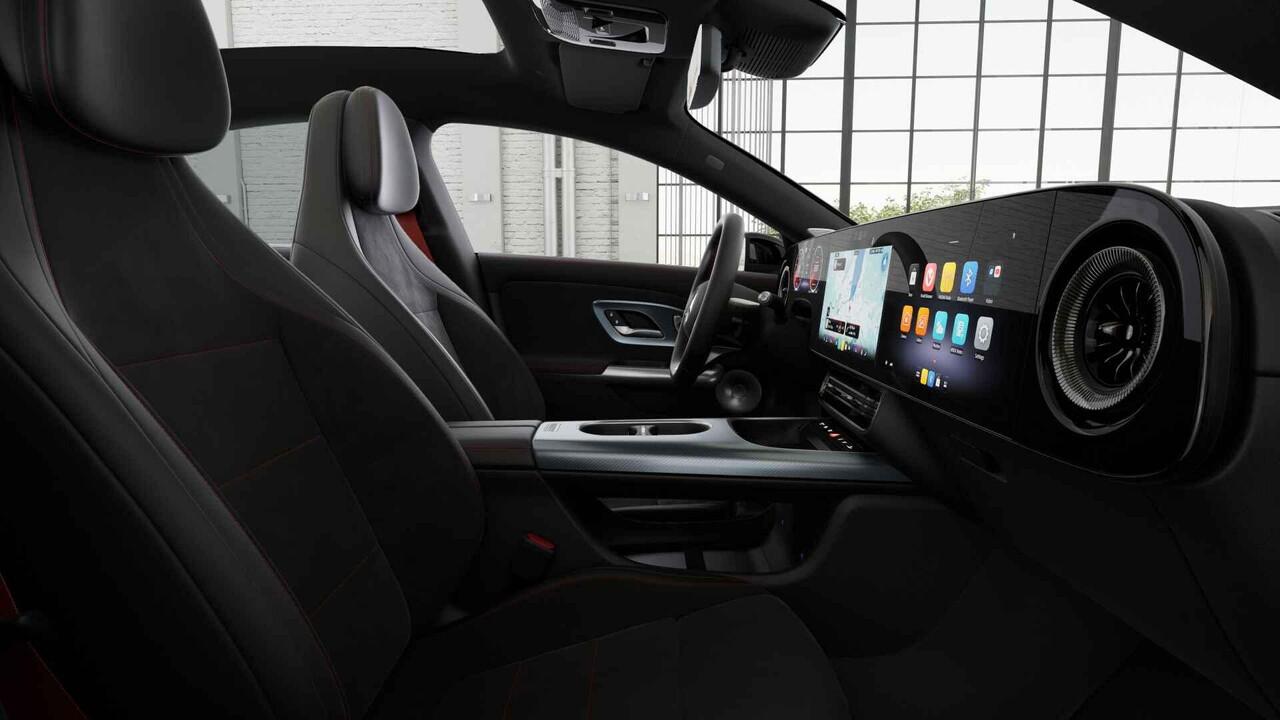 Mercedes-Benz CLA-KLASSE 200 Business Solution AMG | Night | AMG-line Plus | Head-Up | Trekhaak | Matrix Led | Panoramadak |