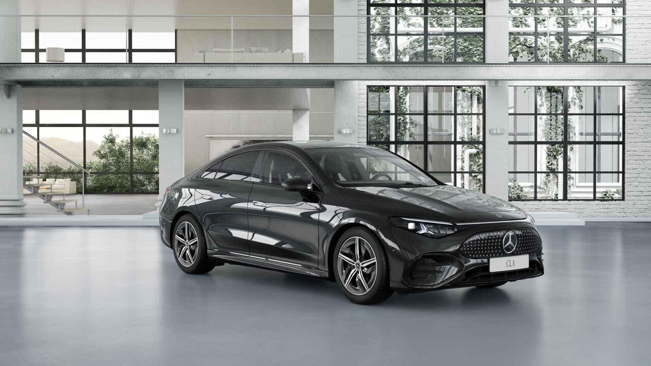 Mercedes-Benz CLA-KLASSE 200 Business Solution AMG 58 kWh | Panoramadak | Premium Pakket | Superscreen | Trekhaak | Head-Up | Burmester |