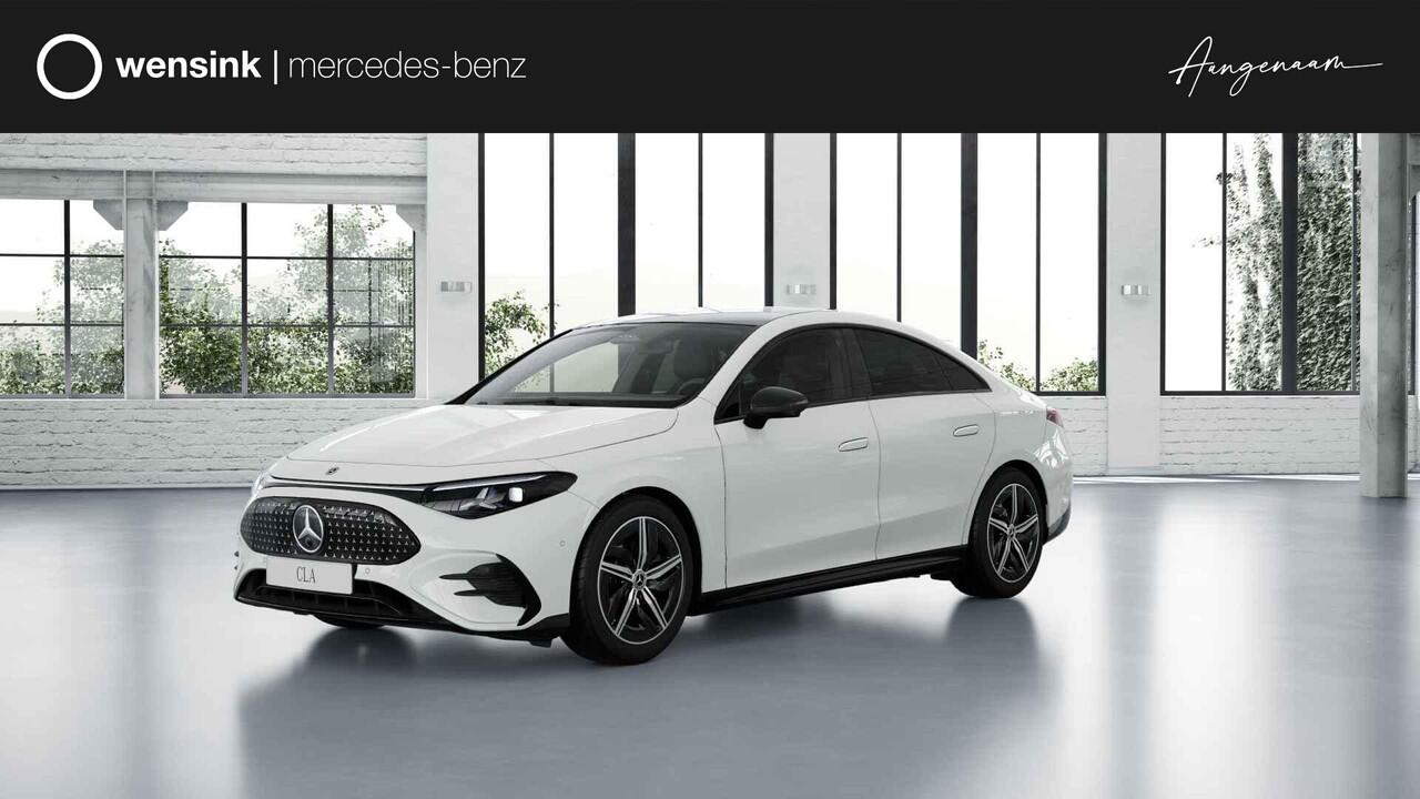 Mercedes-Benz CLA-KLASSE 200 Business Solution AMG 58 kWh | Nightpakket | Panoramadak | Stoelverwarming | Dodehoekassistent |