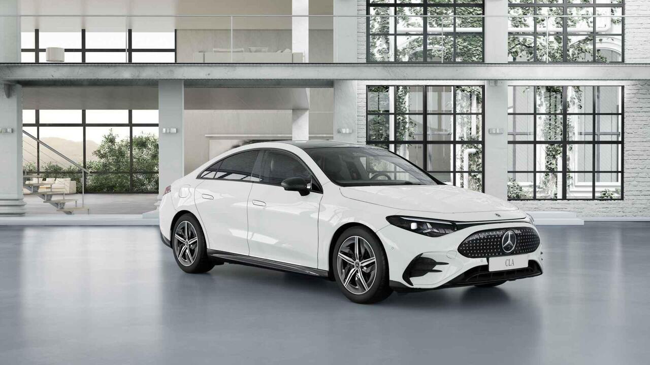 Mercedes-Benz CLA-KLASSE 200 Business Solution AMG 58 kWh | Nightpakket | Panoramadak | Stoelverwarming | Dodehoekassistent |