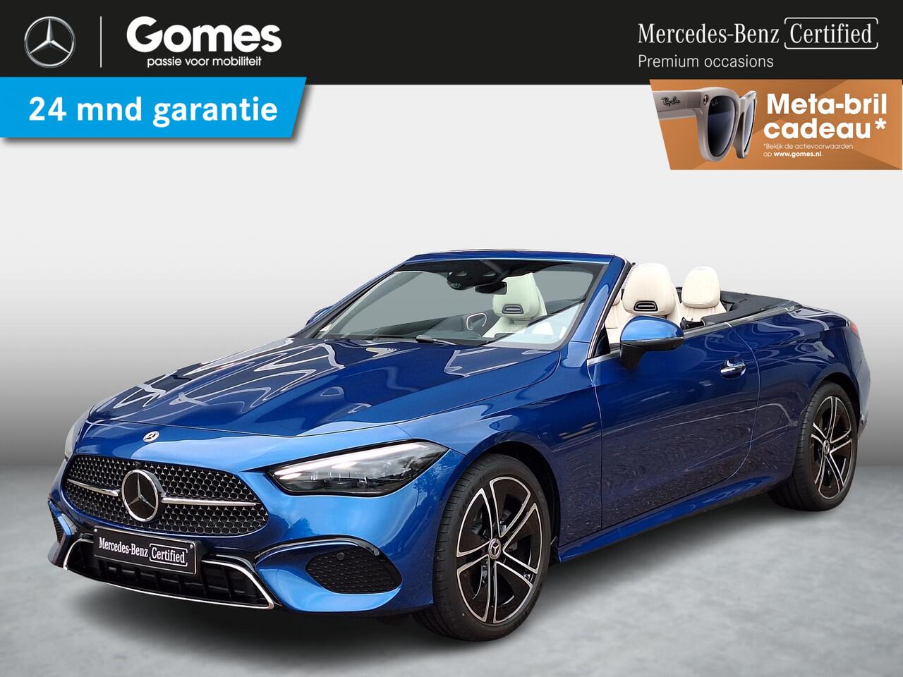 Mercedes-Benz CLE Cabriolet 180 Luxury Line | Beige leder | Stoelventilatie | 360° camera | Rijassistentiepakket | Memory pakket | Head-up Display | DIGITAL LIGHT | Stoelverwarming | Sfeerverlichting | Keyless-GO