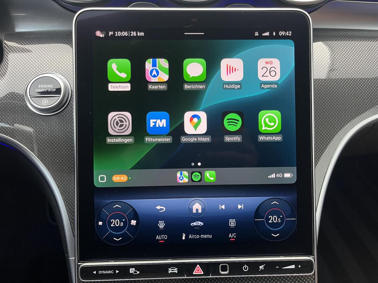 Mercedes-Benz CLE Coupé 200 AMG Line | NL Auto/Voll.Historie/Navi/Leder/Pano.Dak/Sfeerverlichting/Elektr.Wegklapbare Trekhaak/Apple CarPlay-Android Auto