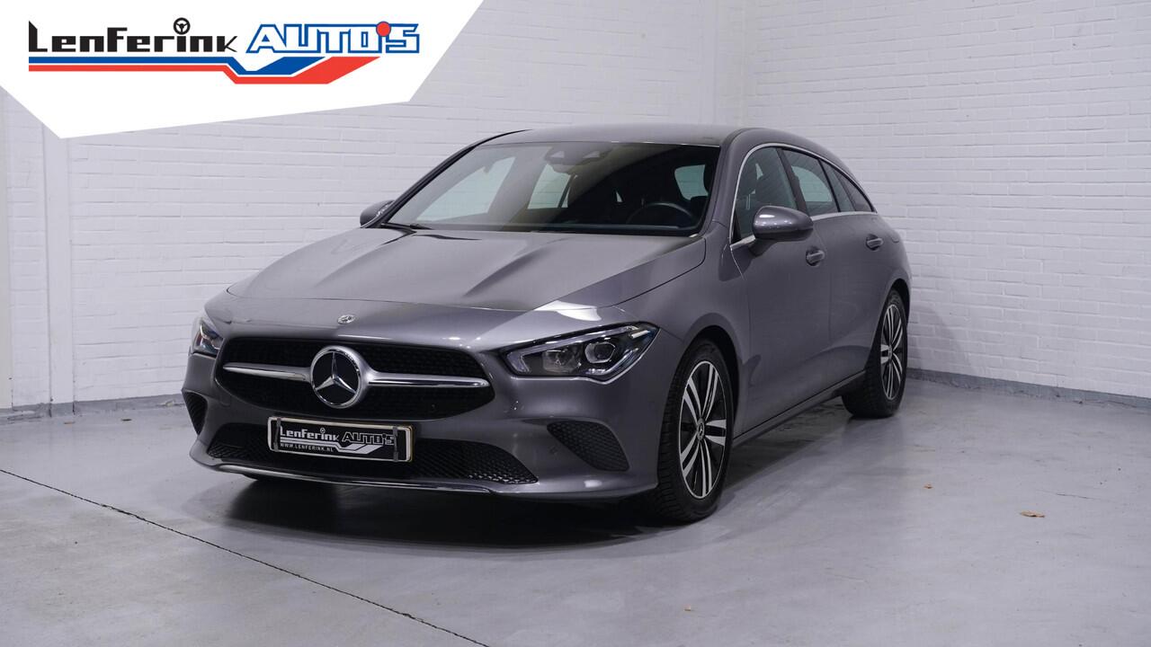 Mercedes-Benz Cla Shooting Brake 180 Business Solution Luxury 1e Eig. NAP Camera Leder Comfortstoelen Stoelverwarming Rijklaar!