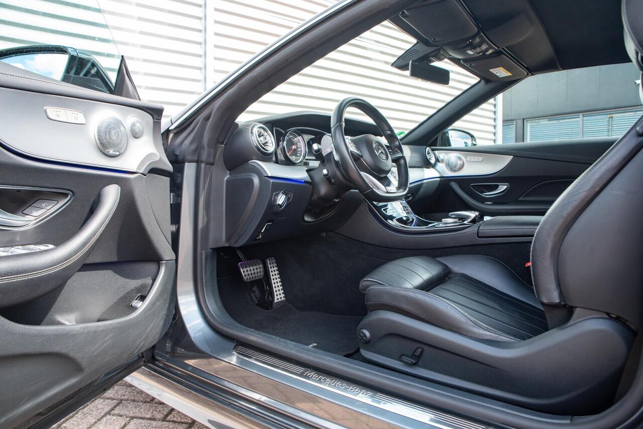 Mercedes-Benz E-KLASSE Cabrio 200 AMG Burmester Nekverwarming Leer