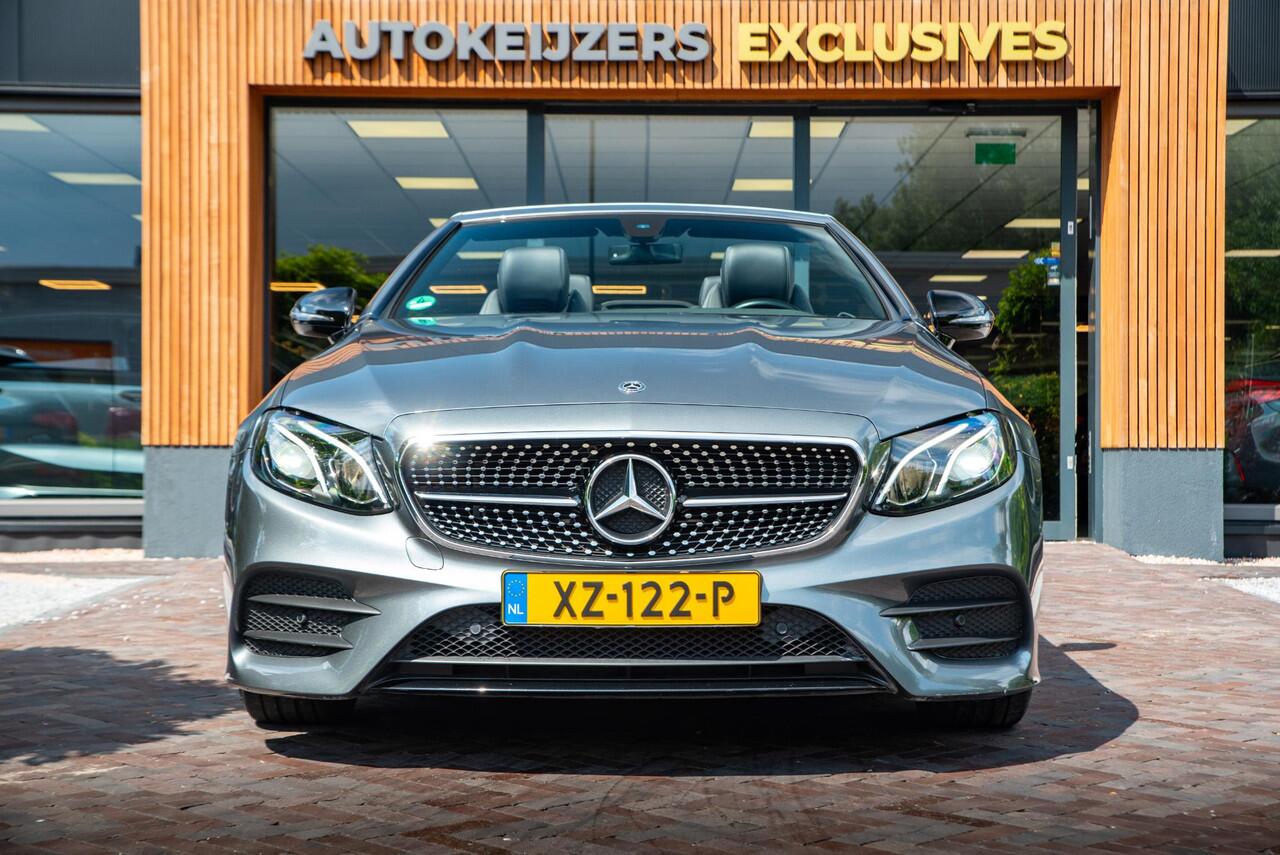 Mercedes-Benz E-KLASSE Cabrio 200 AMG Burmester Nekverwarming Leer