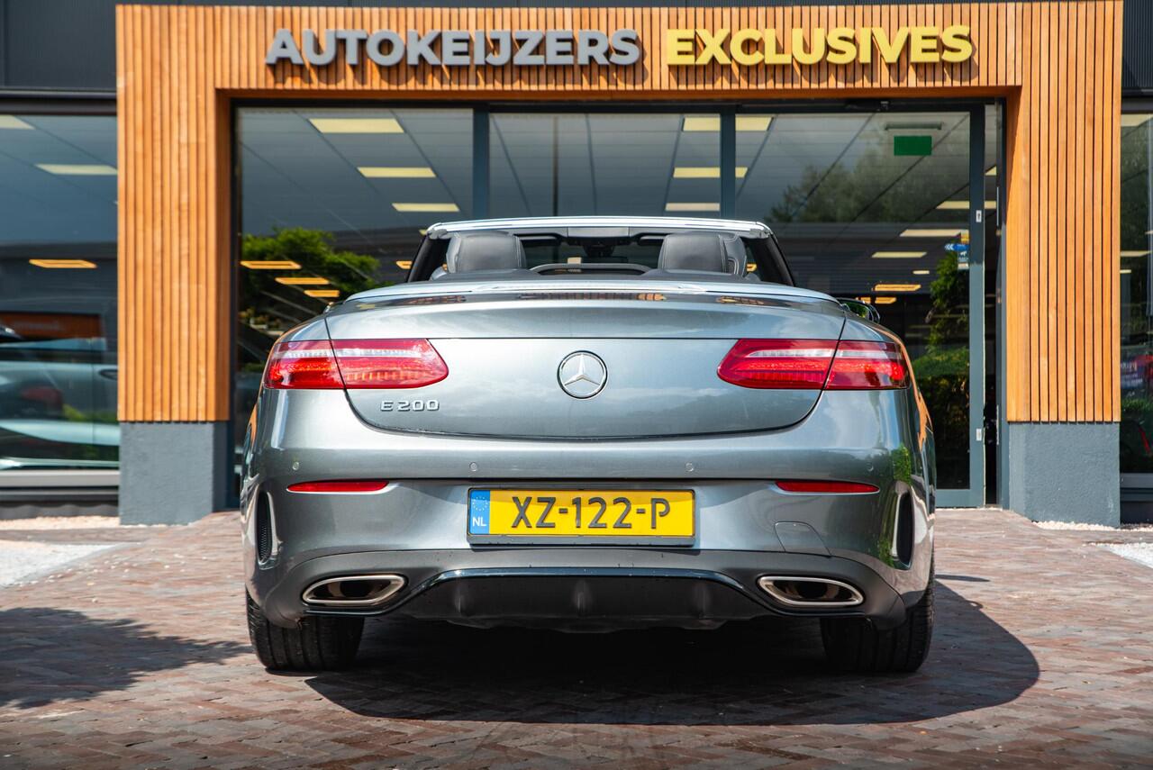 Mercedes-Benz E-KLASSE Cabrio 200 AMG Burmester Nekverwarming Leer