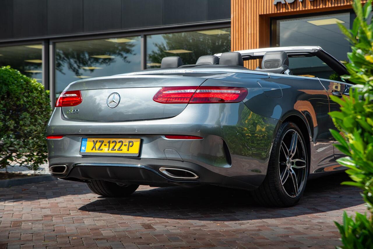 Mercedes-Benz E-KLASSE Cabrio 200 AMG Burmester Nekverwarming Leer