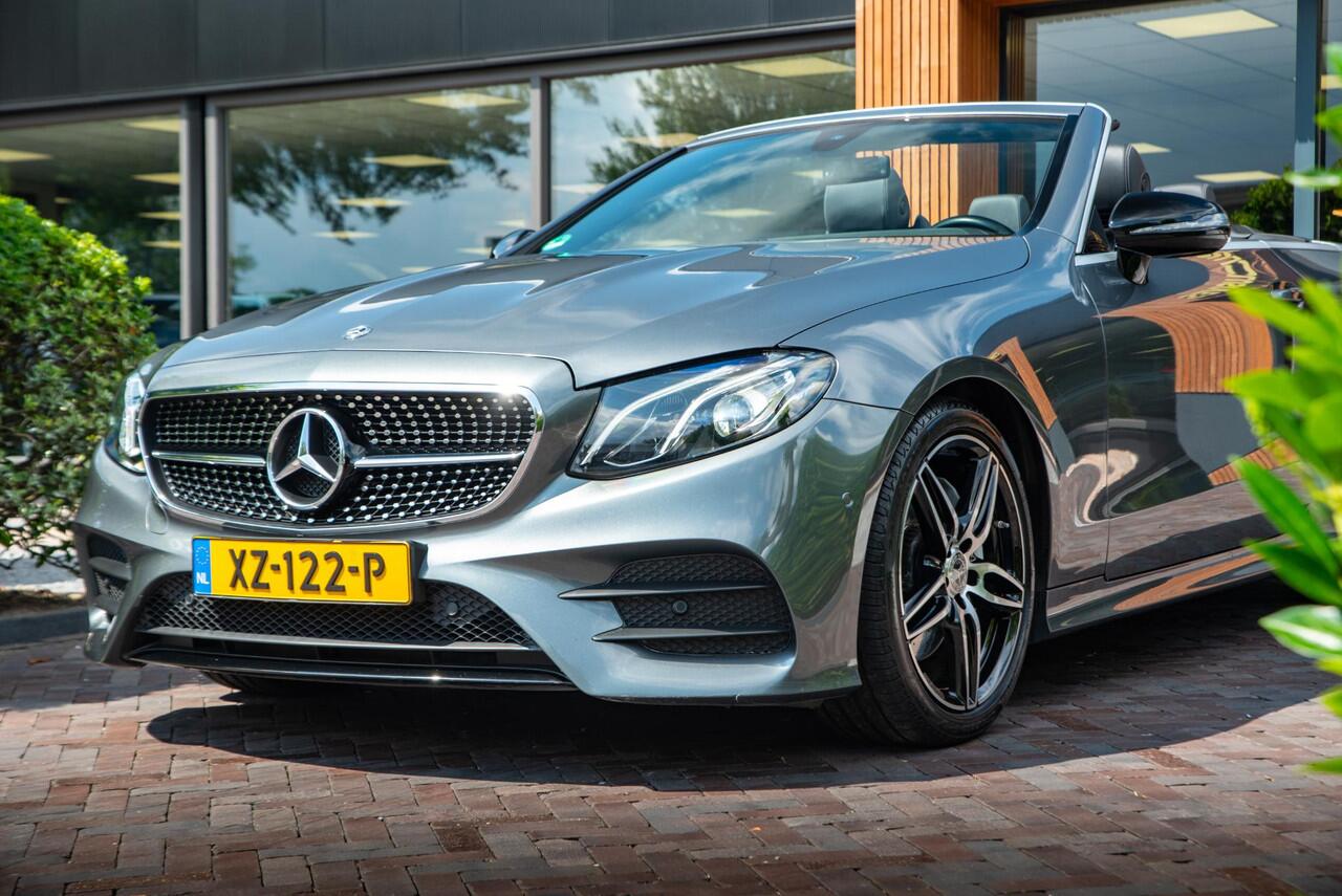 Mercedes-Benz E-KLASSE Cabrio 200 AMG Burmester Nekverwarming Leer