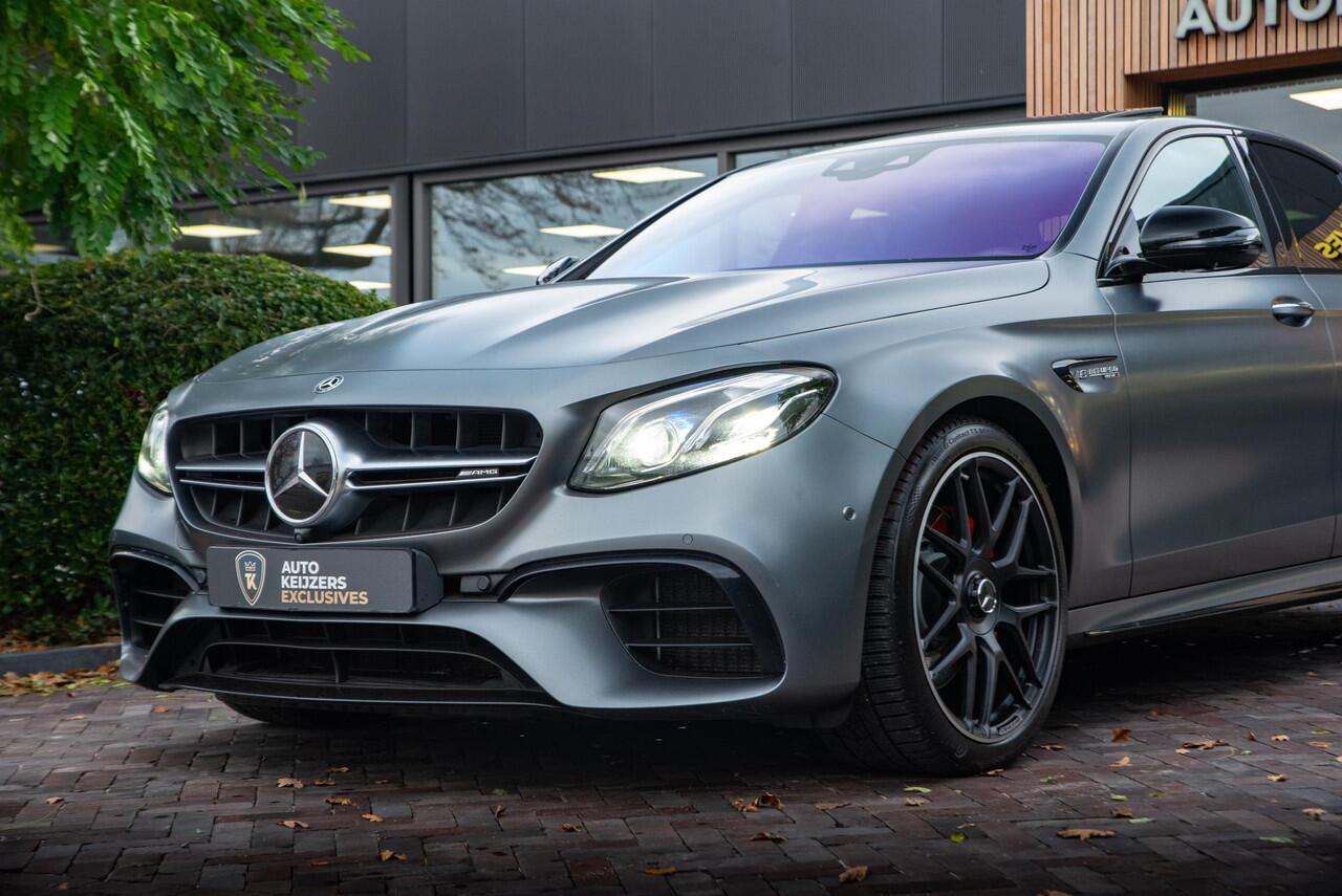 Mercedes-Benz E-KLASSE AMG 63 4MATIC Premium Plus Schuifdak HUD Stoelvent. 360camera Burmester Memory Stoelventil.