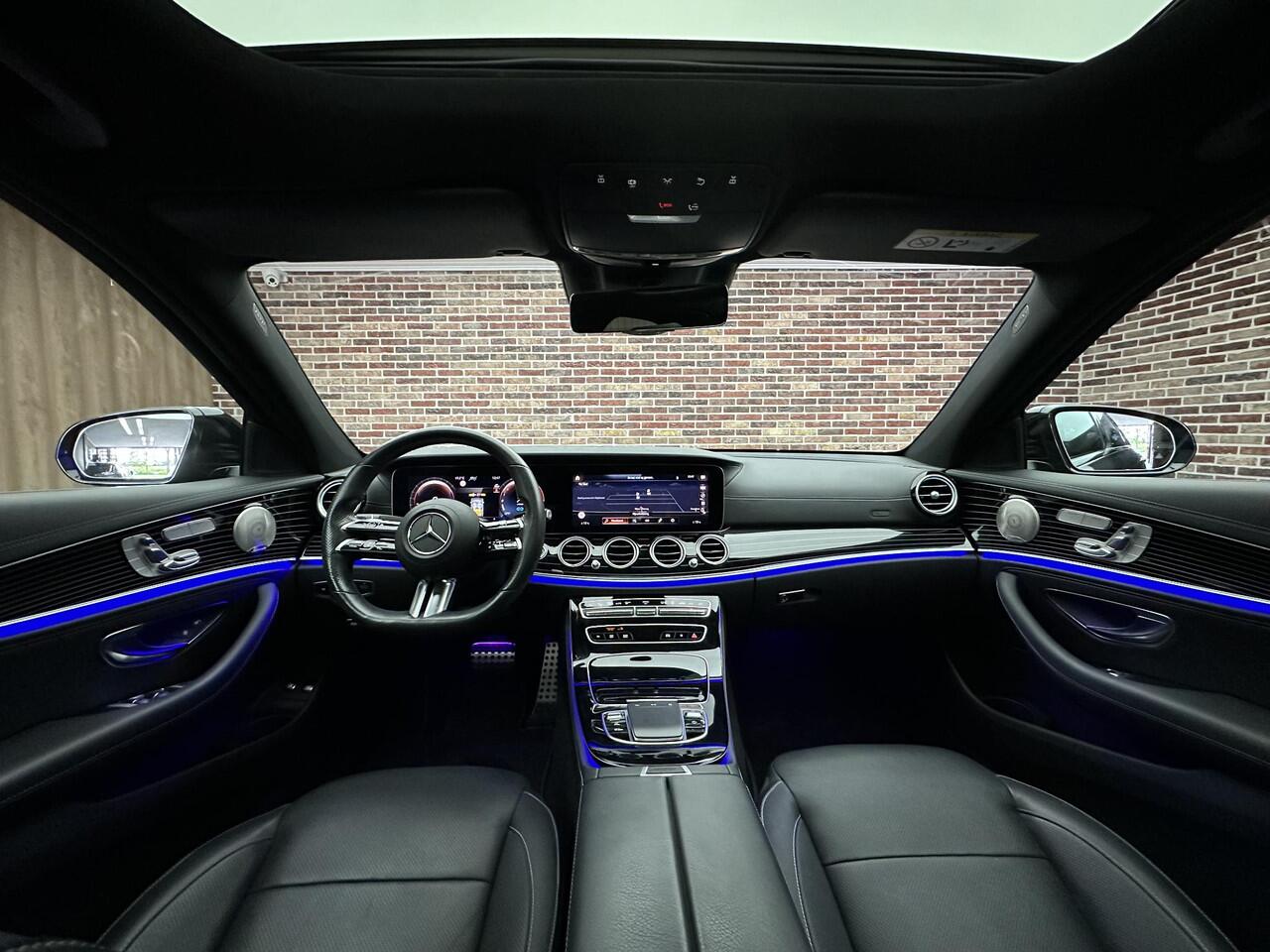 Mercedes-Benz E-KLASSE E300 e AMG Line Bomvol| Pano| Distronic | Burmester| 360'| Memory| Dodehoek | Active steering Assist