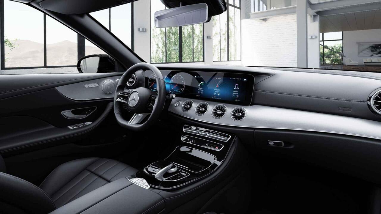 Mercedes-Benz E-KLASSE Cabrio 200 AMG Line | Burmester | Airscarf | Multibeam | Keyless | Widescreen | Night |