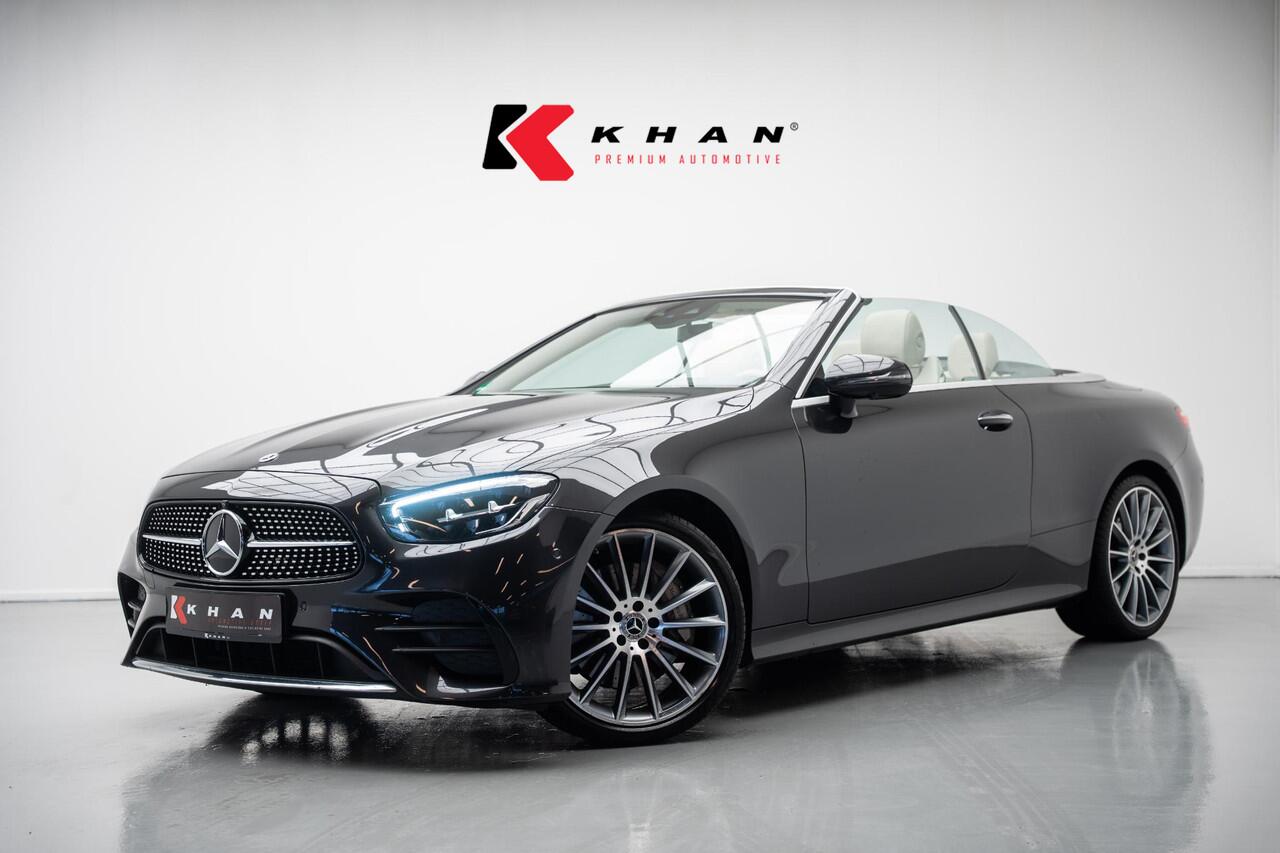 Mercedes-Benz E-KLASSE Cabrio 400 d 4MATIC AMG Line |Burmester|Memory|Stuurverwarming|Stoelverkoeling|Nekverwarming|