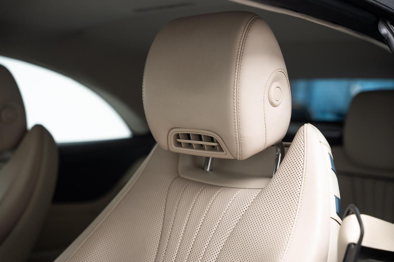 Mercedes-Benz E-KLASSE Cabrio 400 d 4MATIC AMG Line |Burmester|Memory|Stuurverwarming|Stoelverkoeling|Nekverwarming|