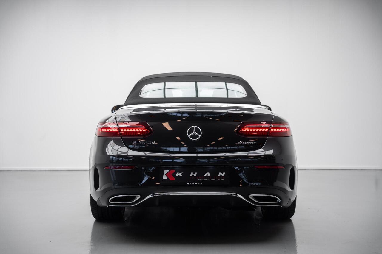 Mercedes-Benz E-KLASSE Cabrio 400 d 4MATIC AMG Line |Burmester|Memory|Stuurverwarming|Stoelverkoeling|Nekverwarming|
