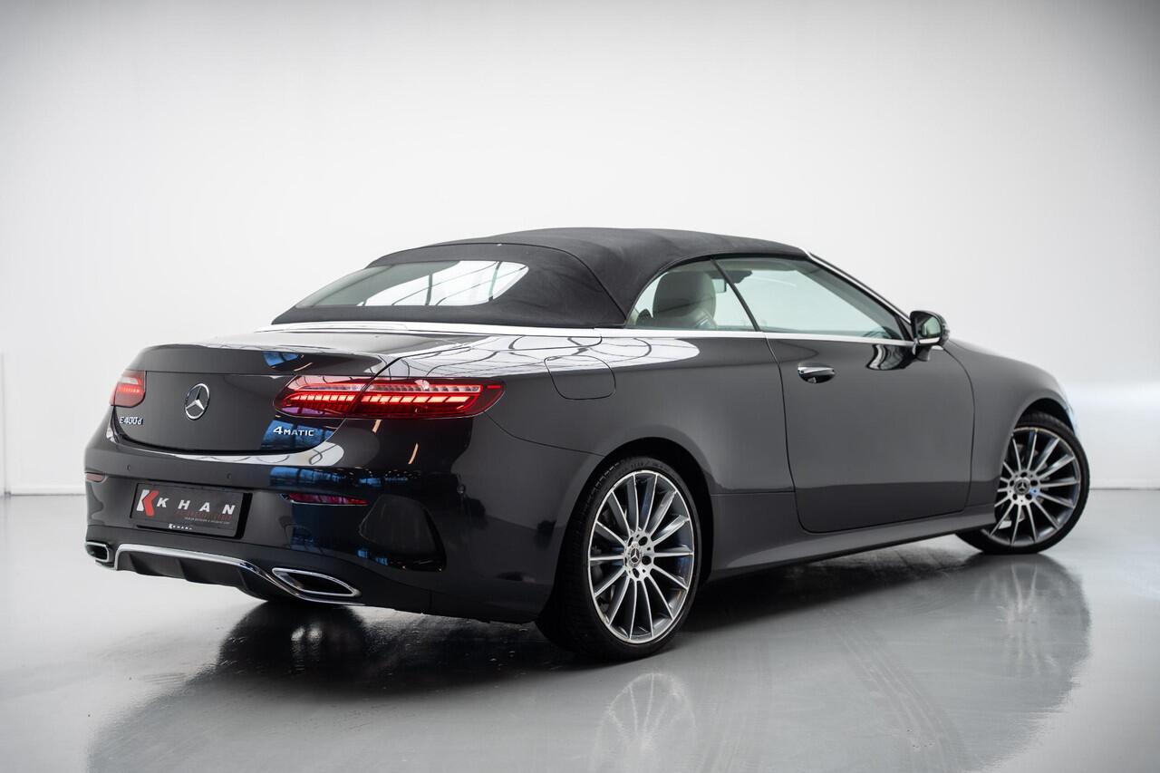 Mercedes-Benz E-KLASSE Cabrio 400 d 4MATIC AMG Line |Burmester|Memory|Stuurverwarming|Stoelverkoeling|Nekverwarming|