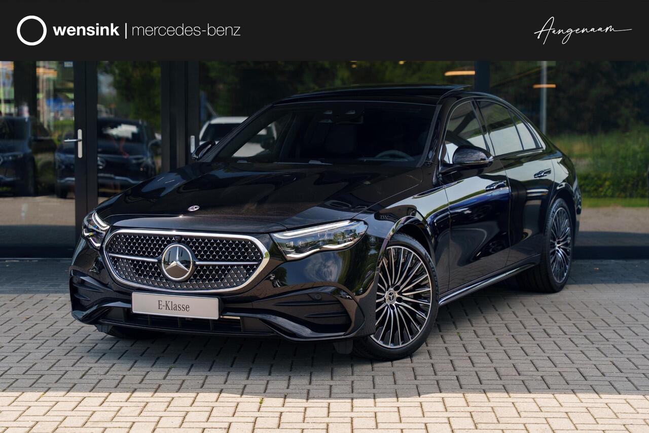 Mercedes-Benz E-KLASSE 300e Sport Edition | Panoramaschuifdak | Premium plus | Superscreen | Nightpakket | Burmester | Stoelventilatie | Rijassistentiepakket Plus | Head-up display | DISTRONIC |