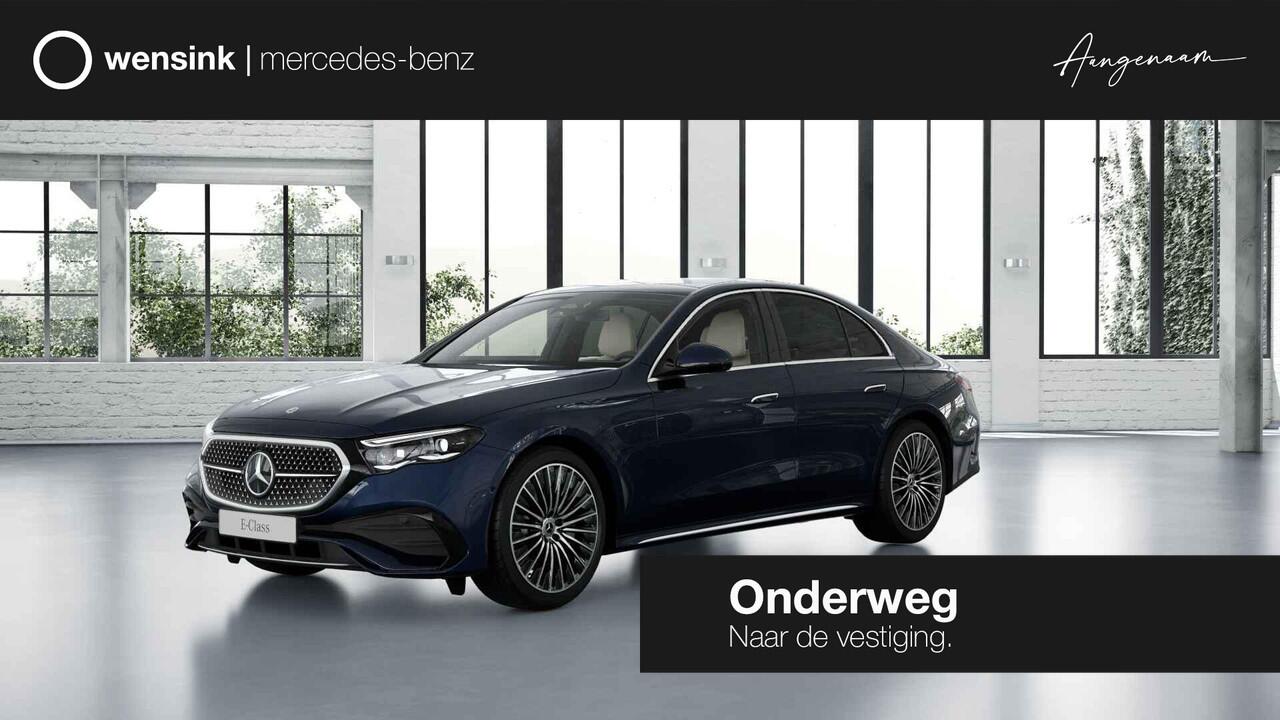 Mercedes-Benz E-KLASSE 300e Sport Edition | Panoramaschuifdak | Head-up | Burmester | Stoelverwarming/ventilatie | 360° camera | Digital light |