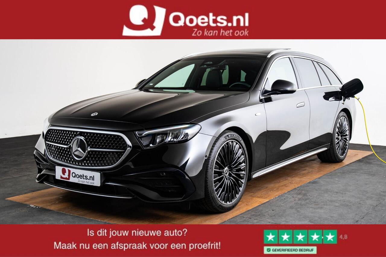 Mercedes-Benz E-KLASSE 300 e AMG Line Trekhaak - Panoramadak - Stoelverwarming - Burmester - Cruisecontrol met afstandsregeling - Sportstoelen - Warmtewerend/donkergetint glas -