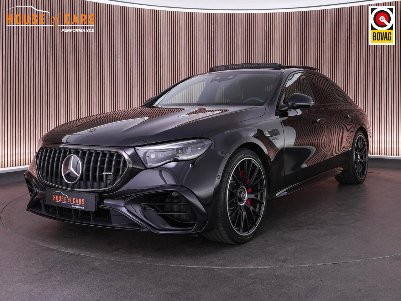 Mercedes-Benz E-KLASSE 53AMG 612pk 4MATIC+ Night Edition |Org. NL|fabrieksgarantie|driver's package|dynamic plus|hyper screen|achteras besturing|Burmester|panoramadak|HUD|digital light|Apple Carplay|